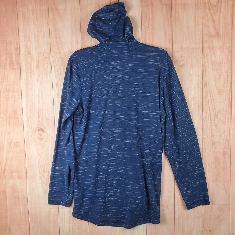 Nike‎ Dri Fit Hoodie Mens Small Navy Blue Graphic Boston Red Sox Baseball Team